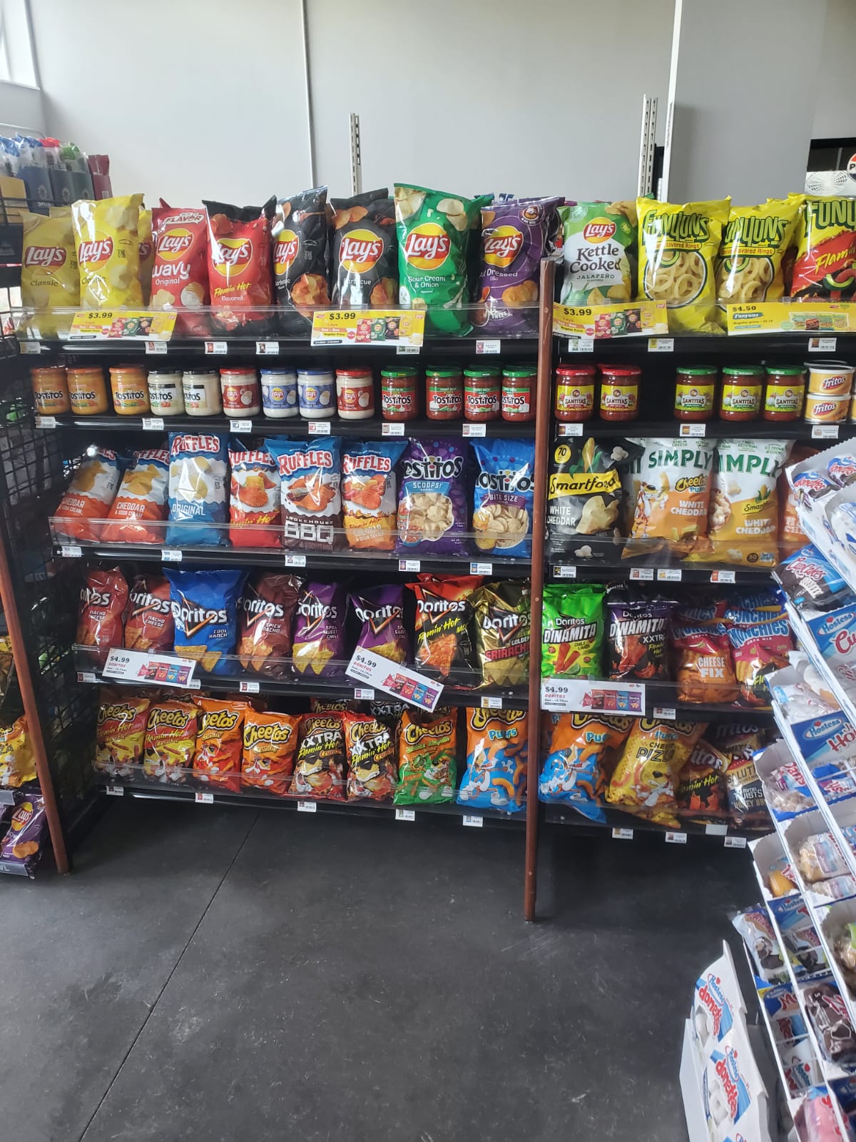 Frozen Foods Section